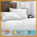 Luxury Hotel Bulk Percale White 100% Cotton Fitted Bed Sheet